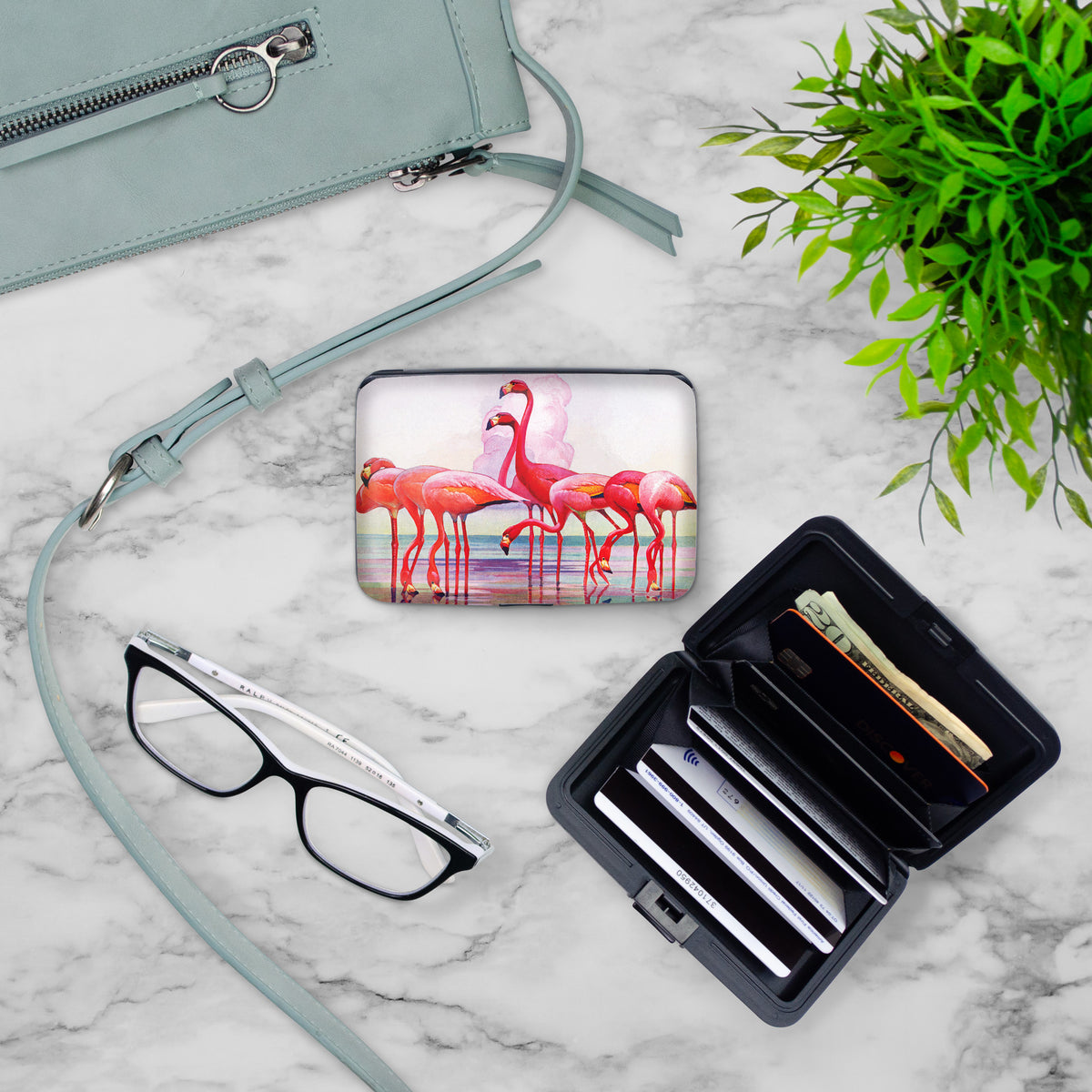 Flamingo Armored Wallet