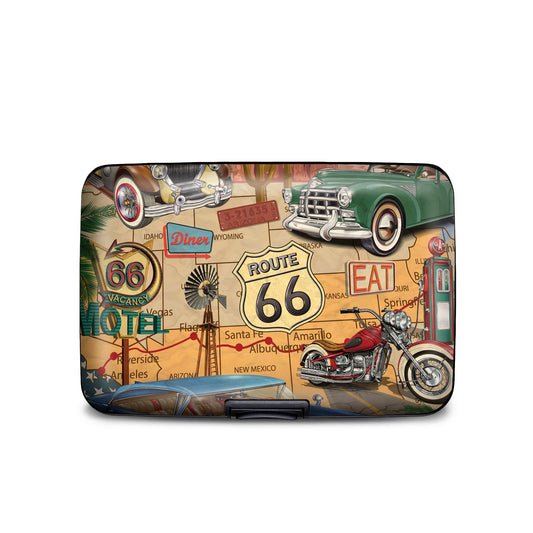 Route 66 RFID armored wallet