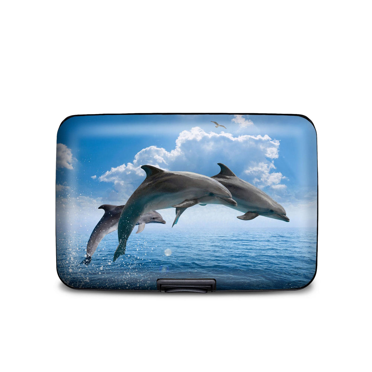 Dolphins RFID armored wallet