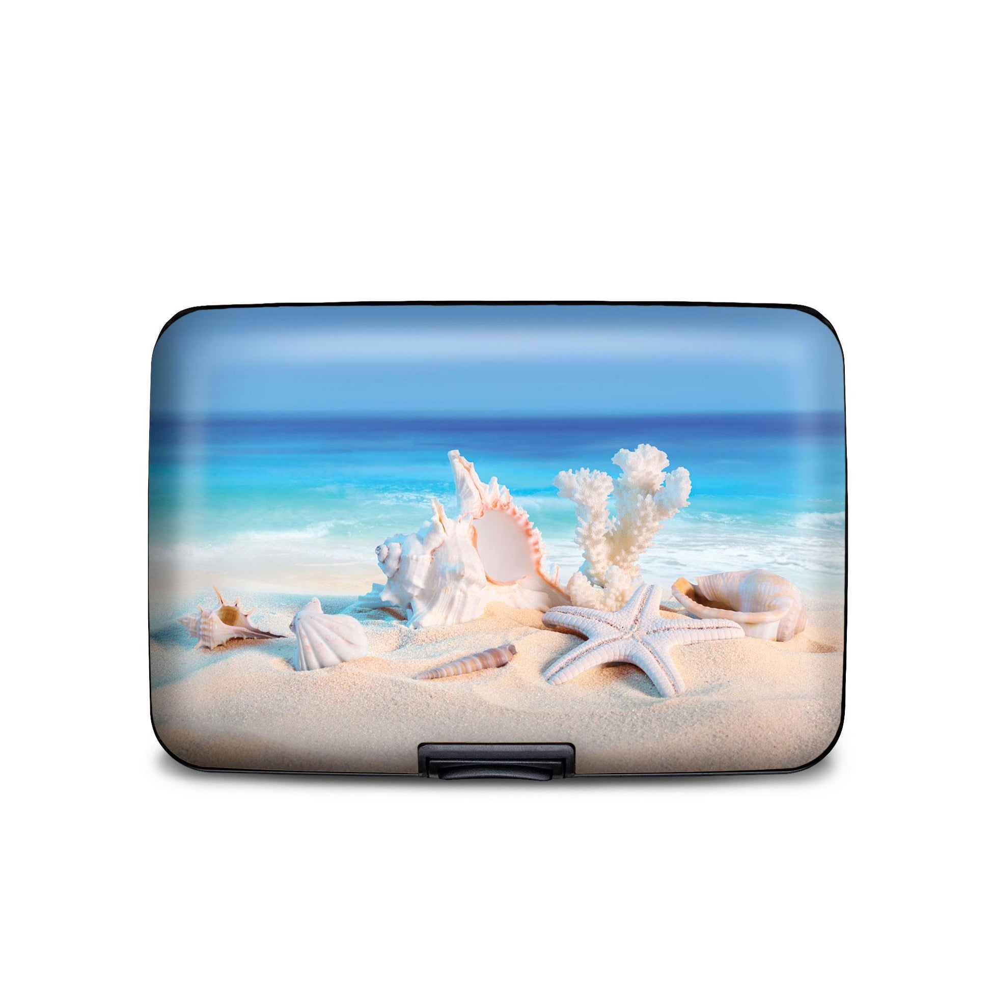 Sea Shells RFID armored wallet