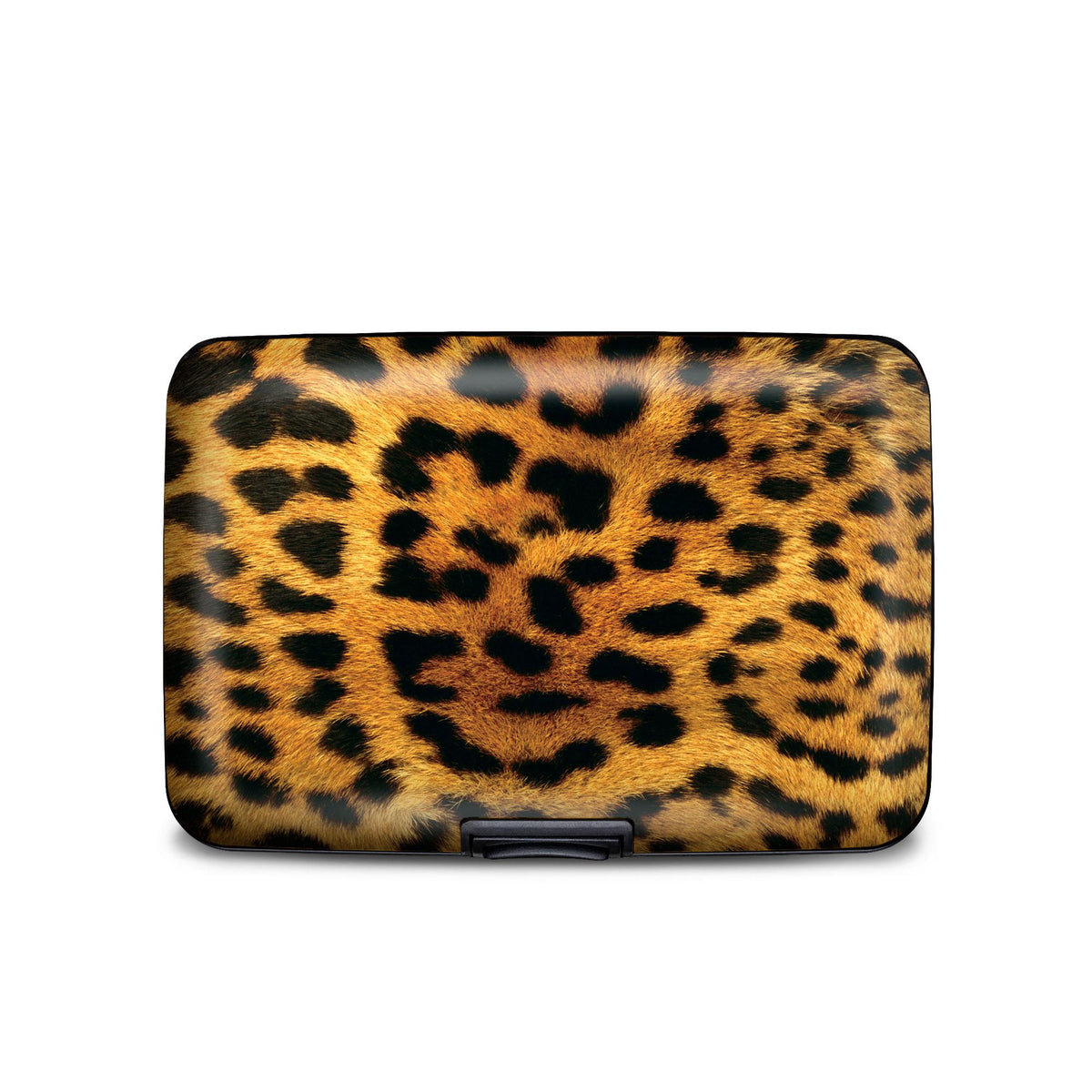 Leopard Print RFID armored wallet