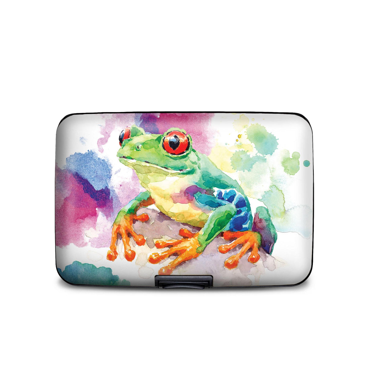 Red Eyed Tree Frog RFID armored wallet