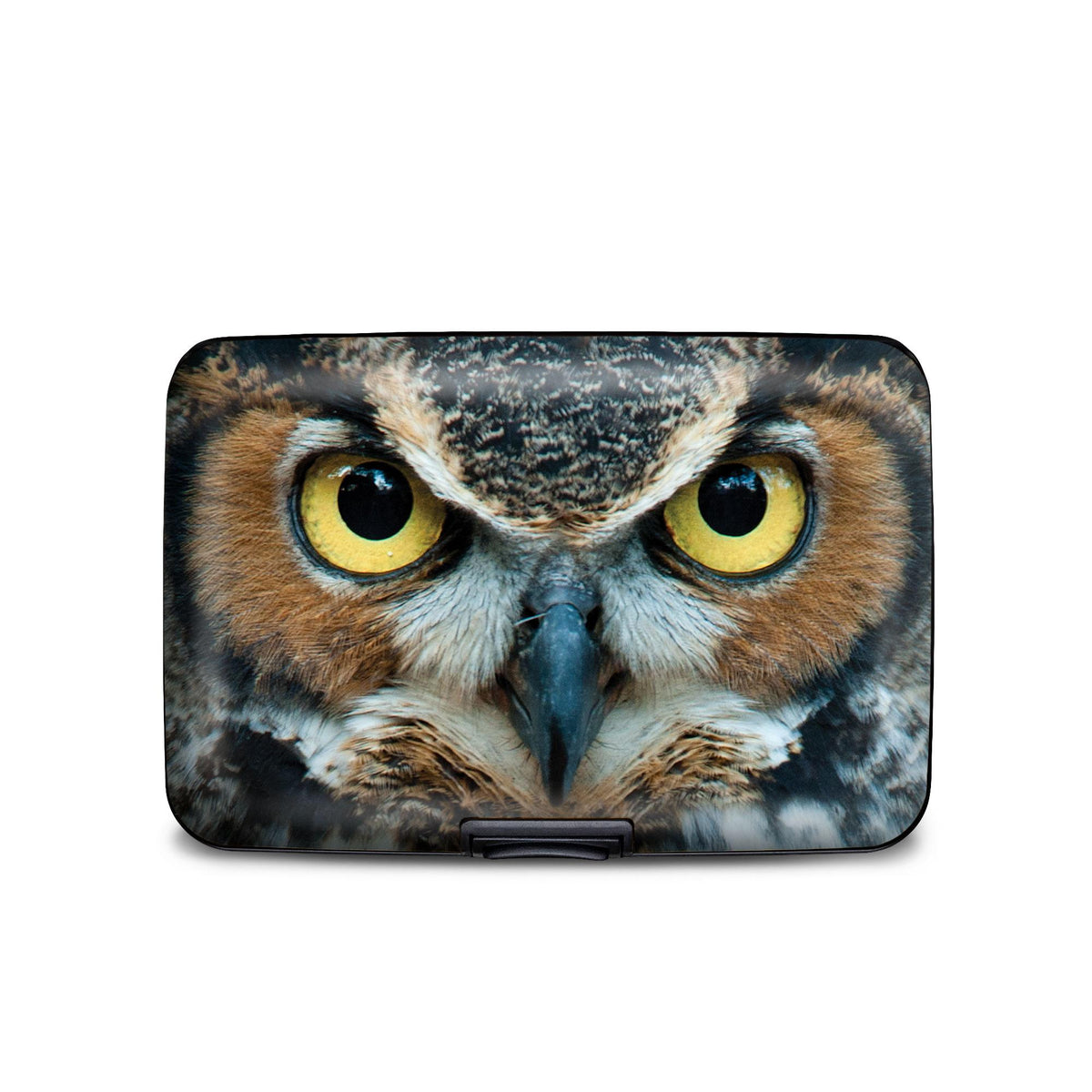 Great Horned Owl RFID armored wallet