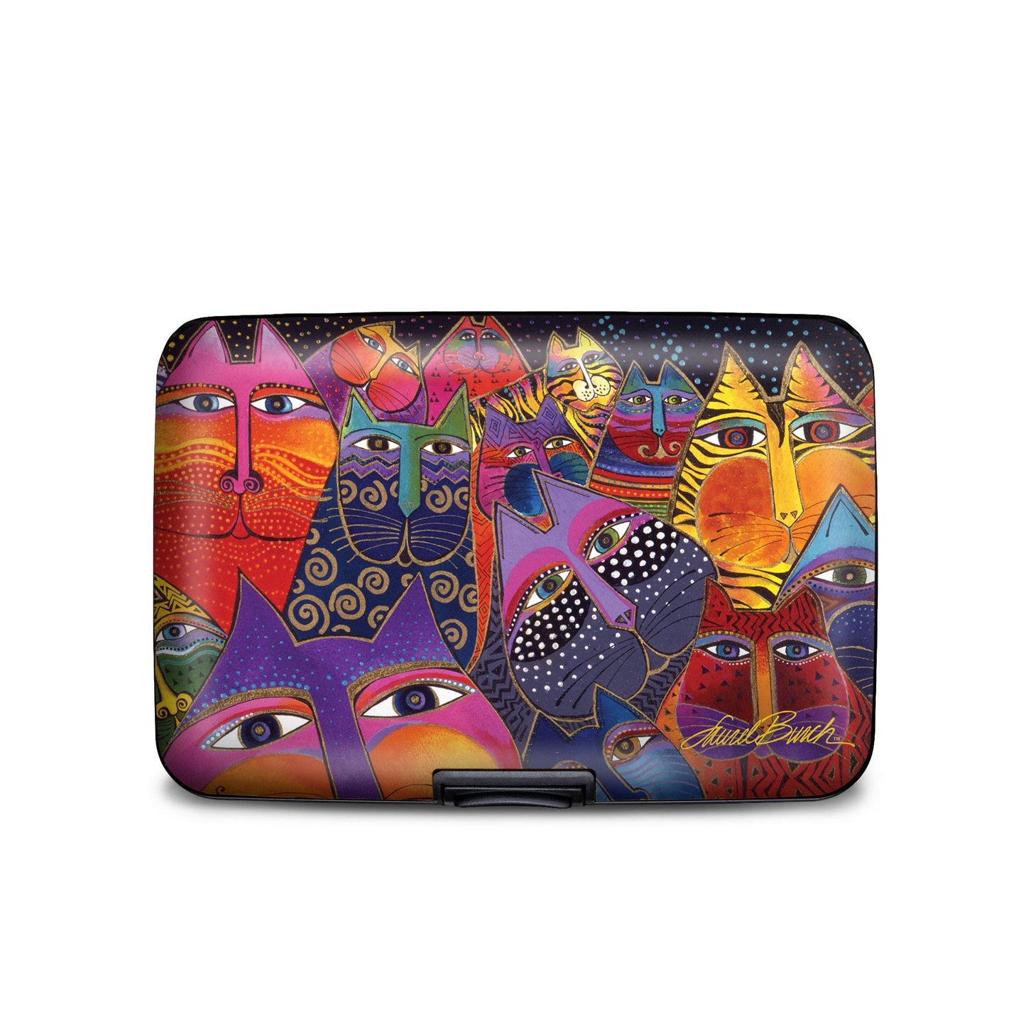 Laurel Burch Fantasticats RFID armored wallet