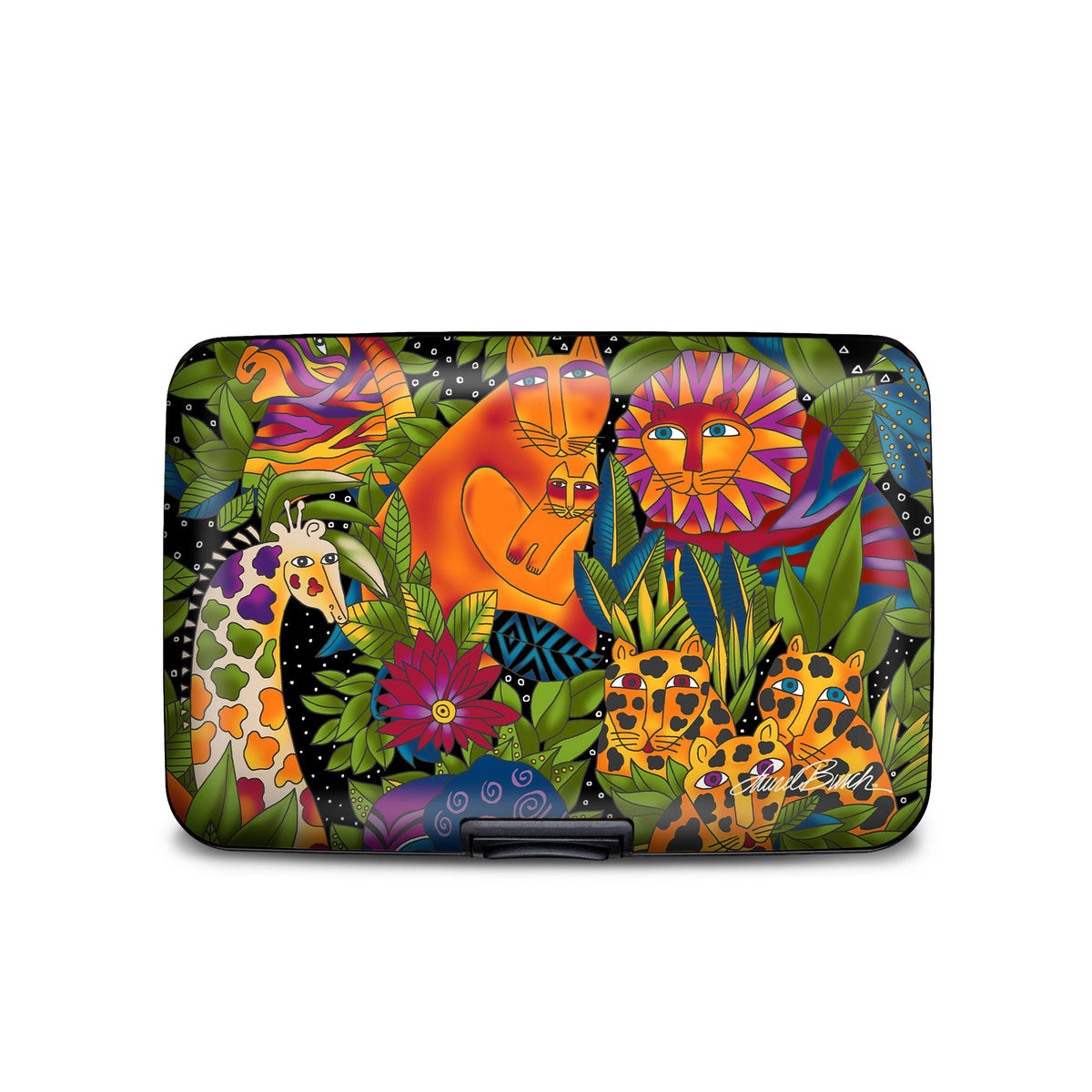 Laurel Burch Secret Jungle RFID armored wallet