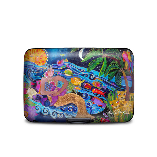 Laurel Burch Sea Goddess RFID armored wallet