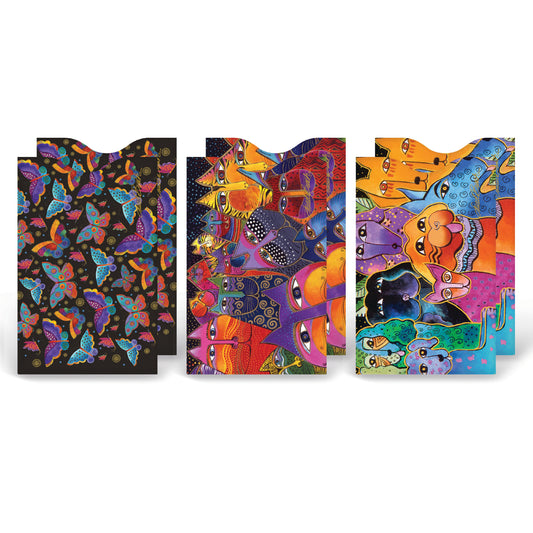 Laurel Burch 6-pack armored card sleeves