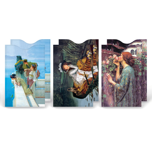 Ladies in Art 6-pack armored card sleeves