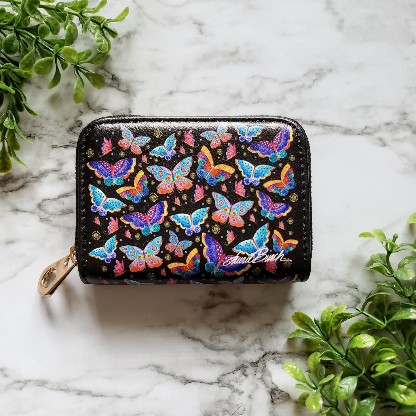 Laurel Burch Mariposas RFID Zipper Wallet