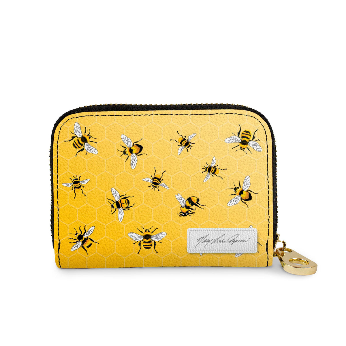 Mary Lake-Thompson Bees RFID zipper wallet