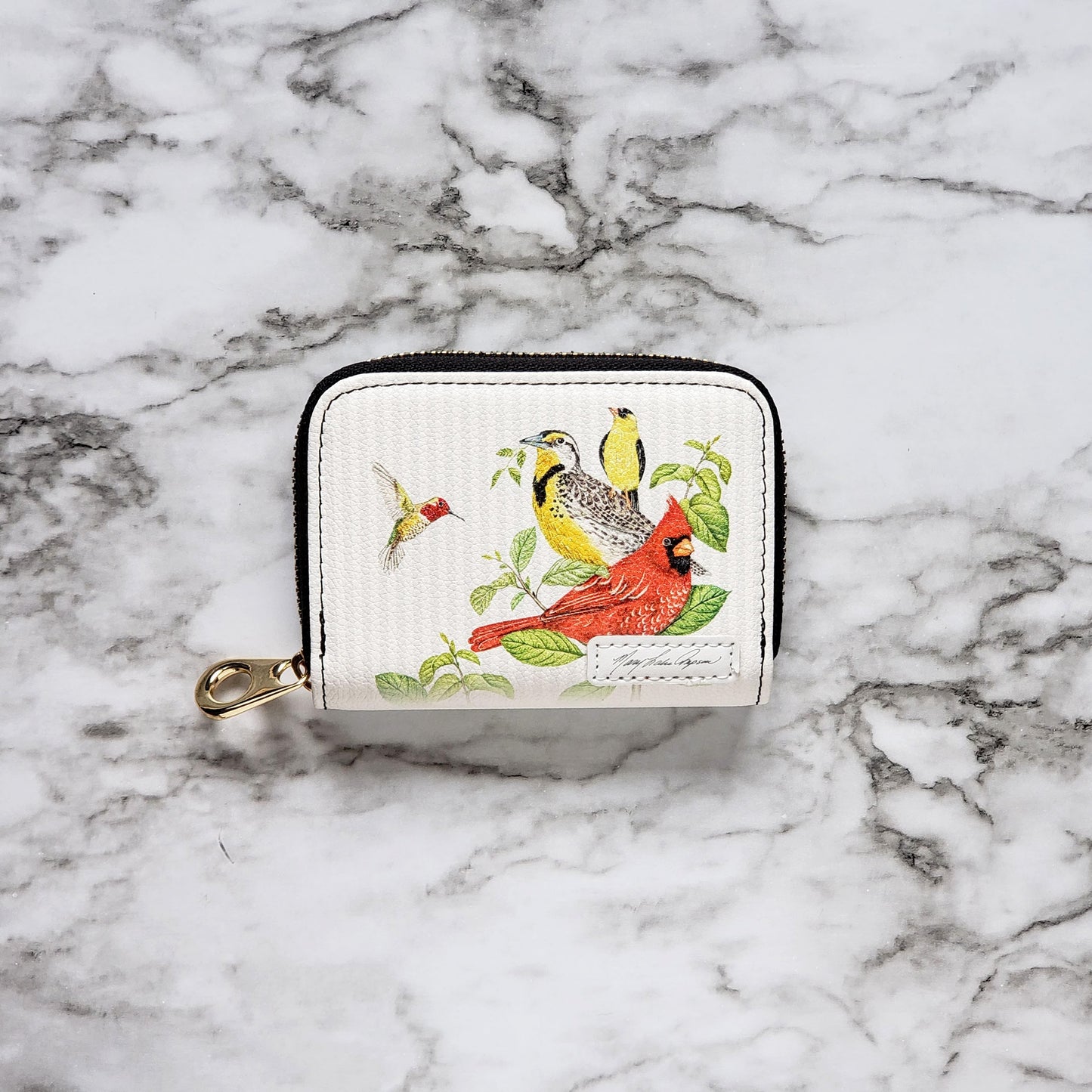 Mary Lake-Thompson Birds RFID Zipper Wallet
