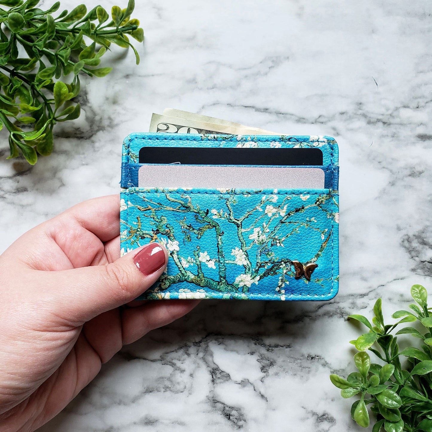 Van Gogh Almond Blossom Slim Wallet