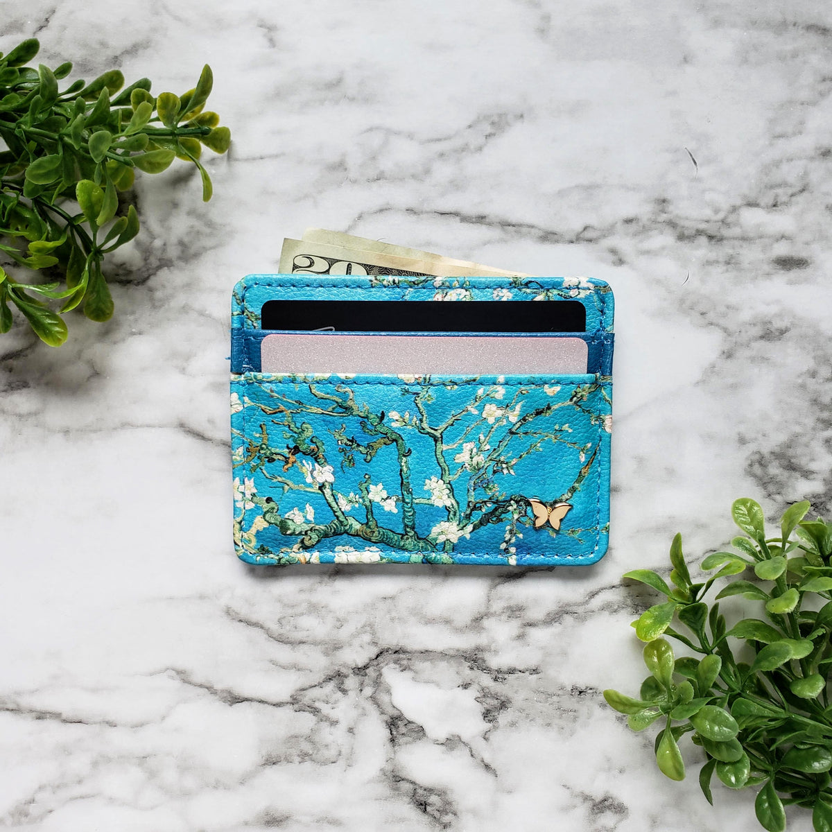 Van Gogh Almond Blossom Slim Wallet
