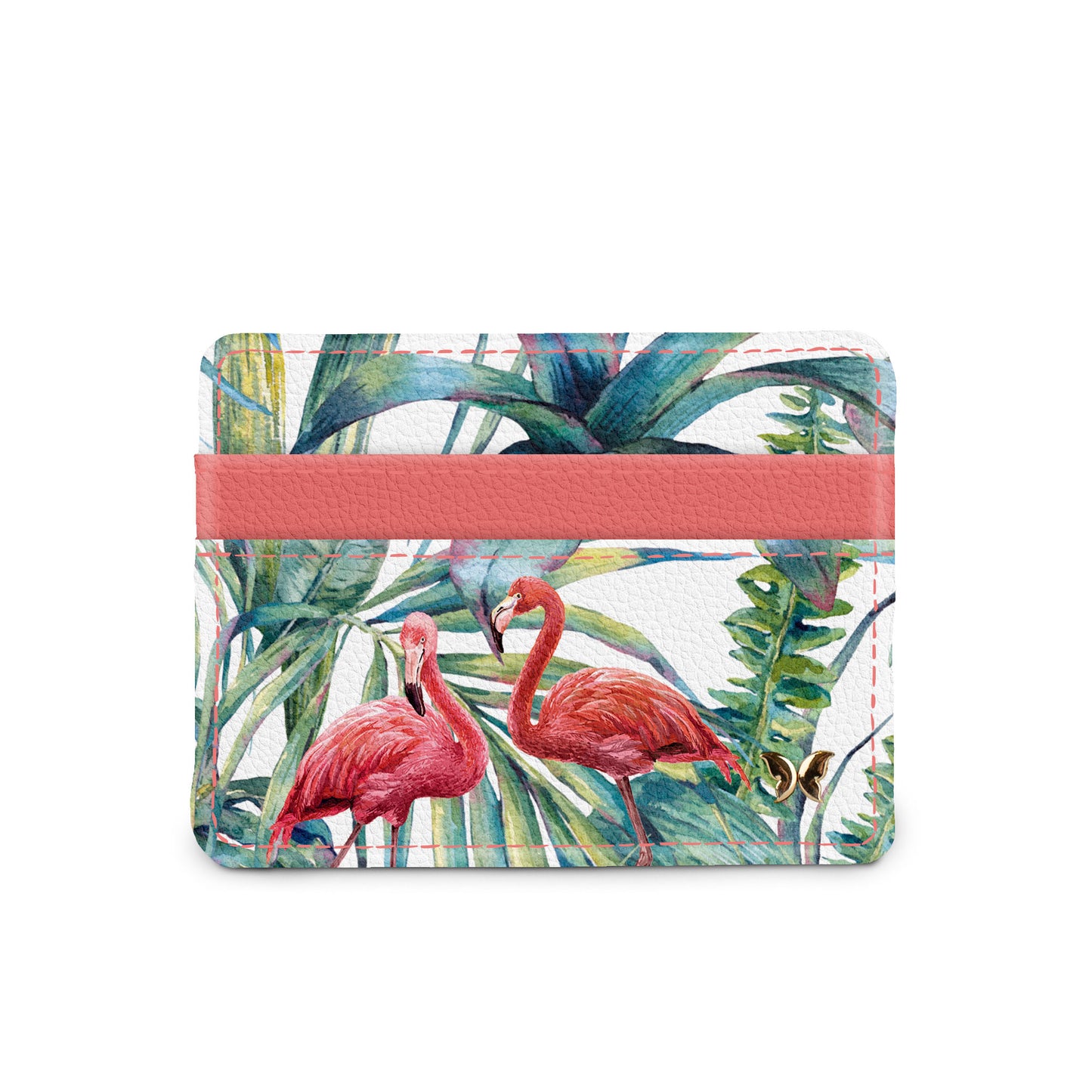 Flamingo slim wallet