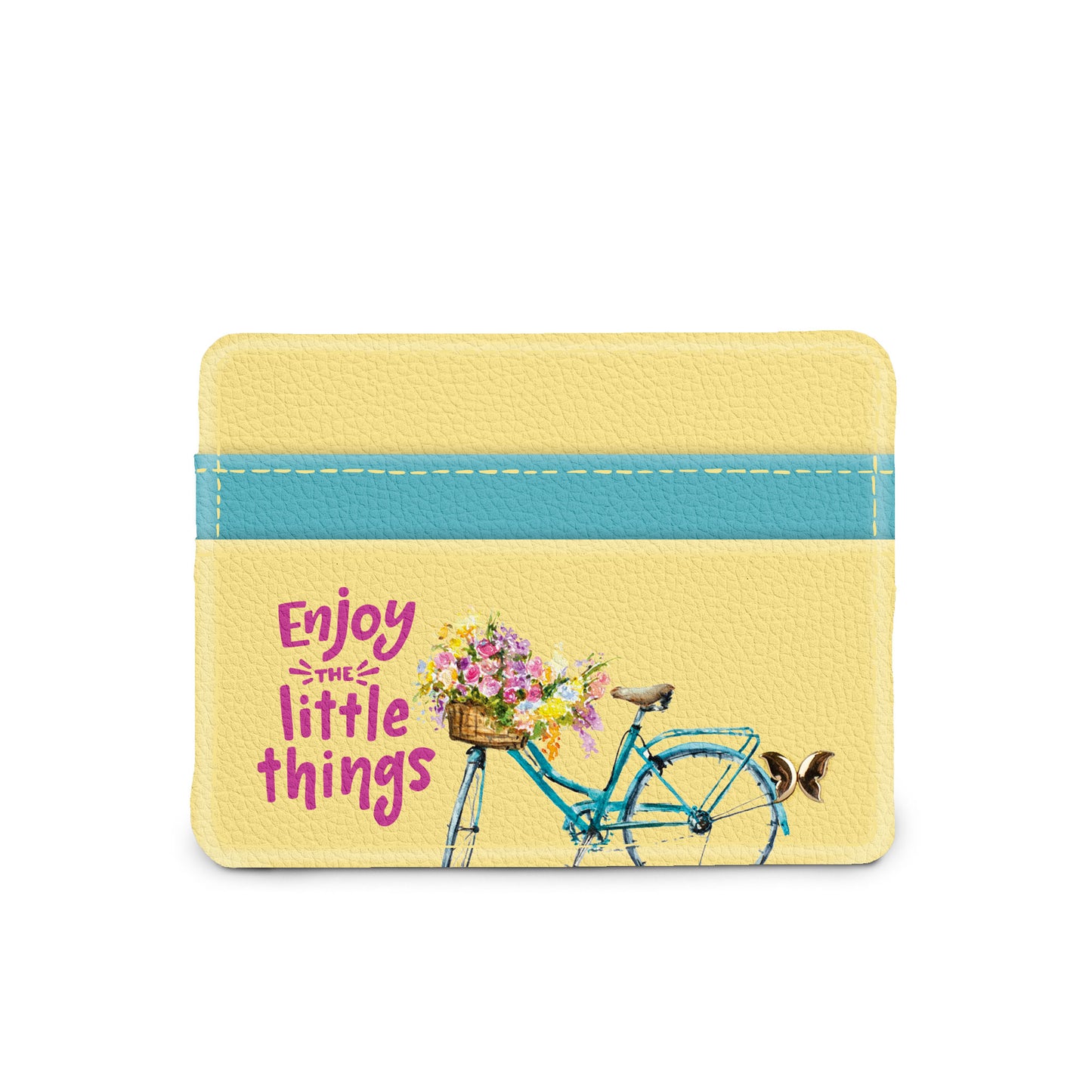 Enjoy the Little Things slim wallet