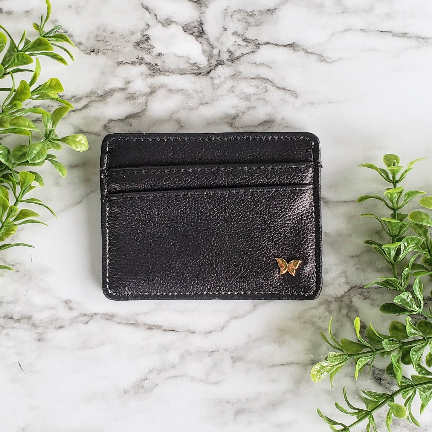 Obsidian Black Slim Wallet