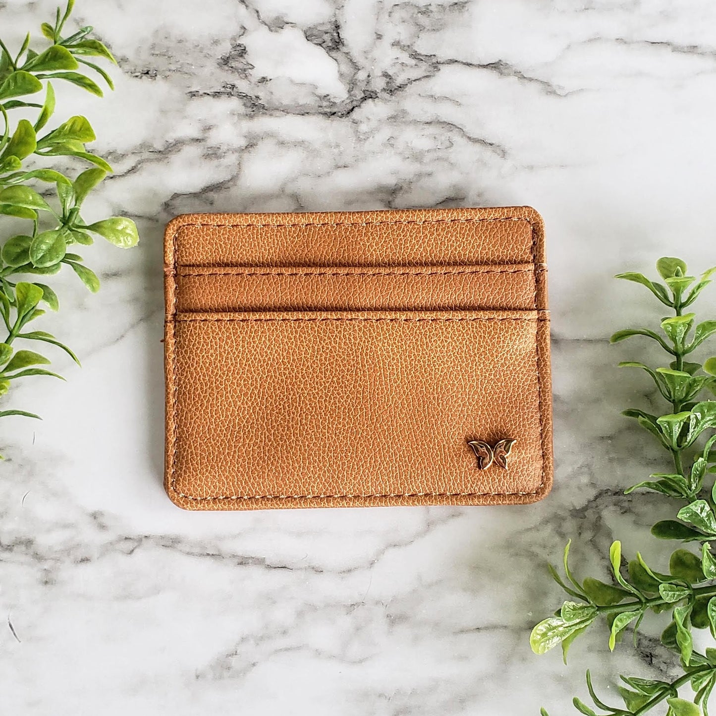 Saddle Brown Slim Wallet