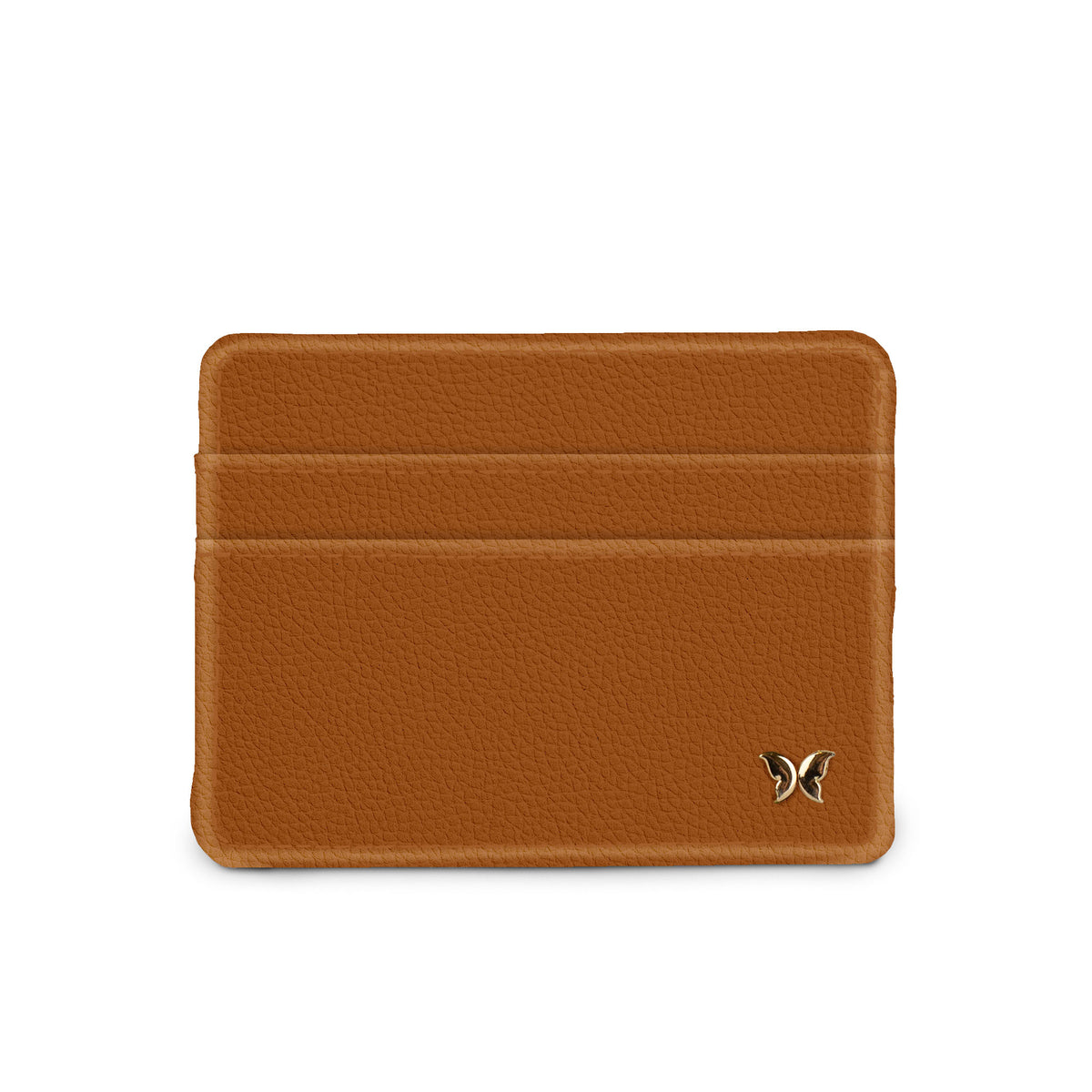 Saddle brown slim wallet