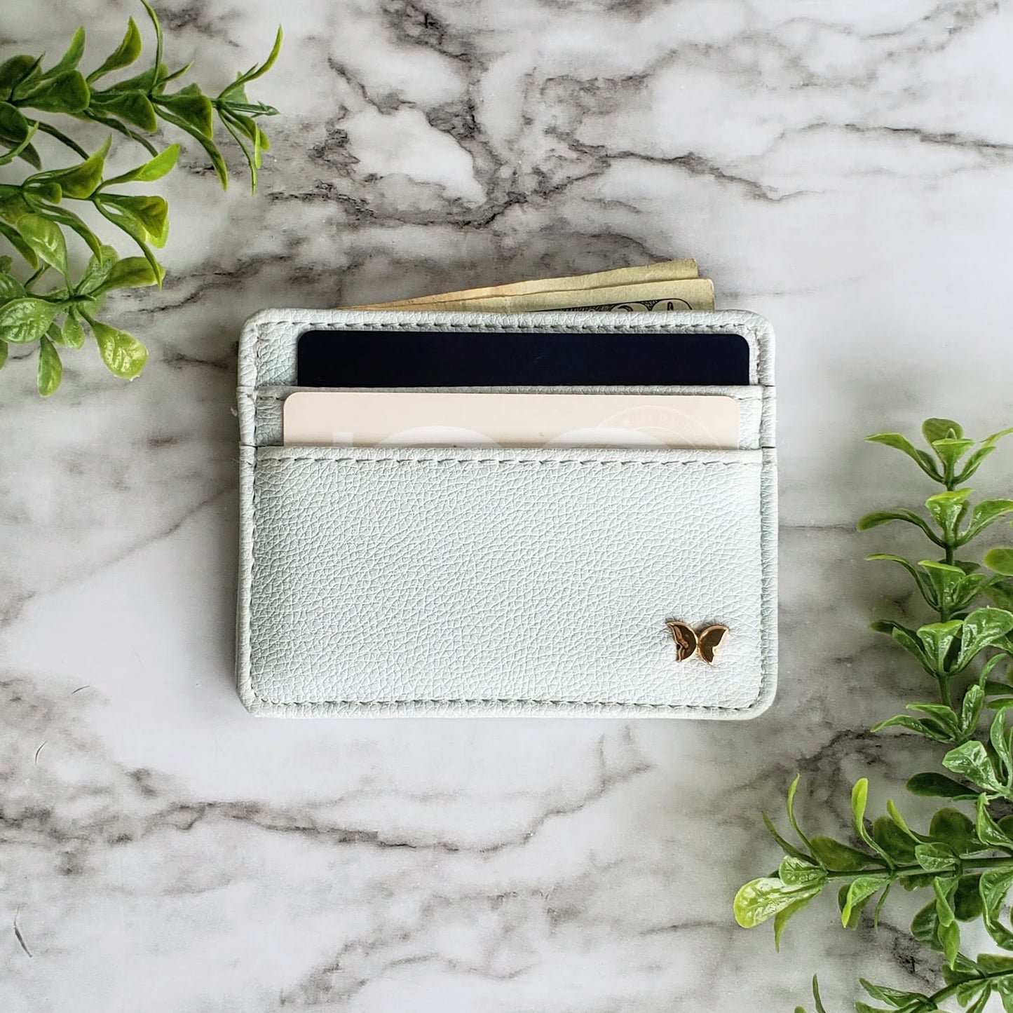 Sky Blue Slim Wallet