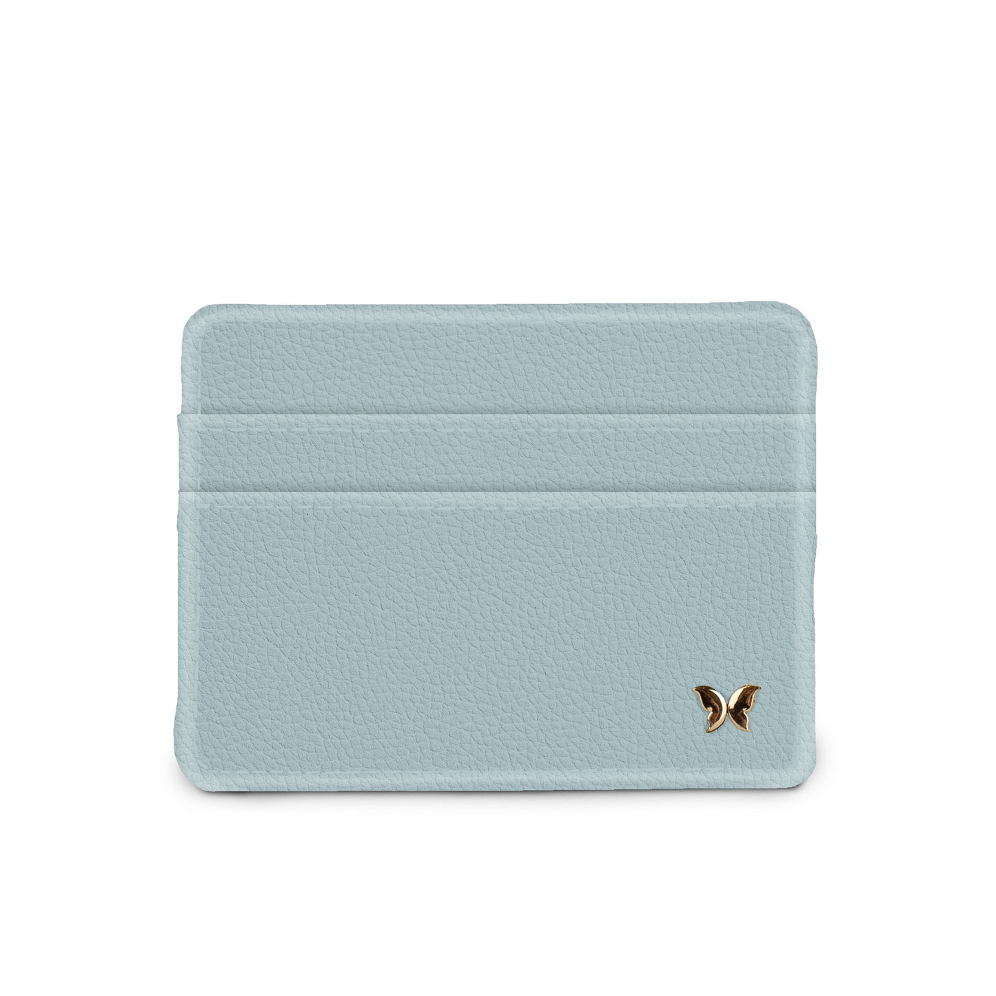 Sky blue slim wallet