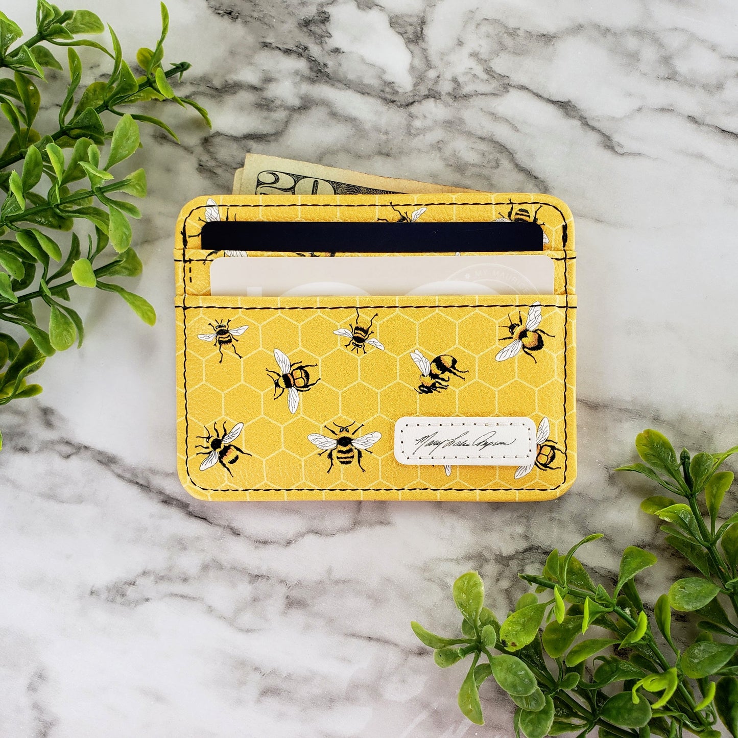 Mary Lake-Thompson Bees Slim Wallet