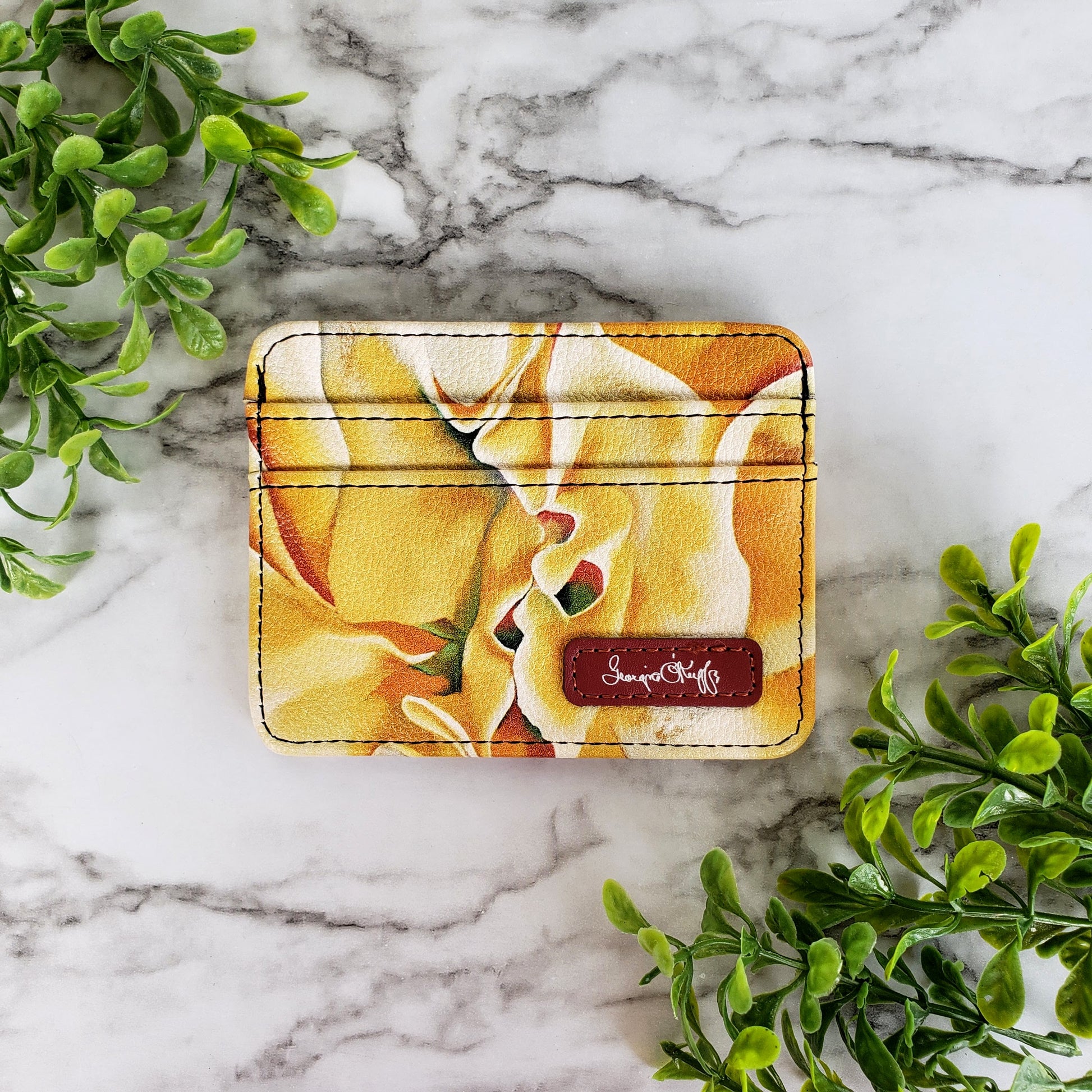 Georgia O'Keeffe Sweet Pea Slim Wallet