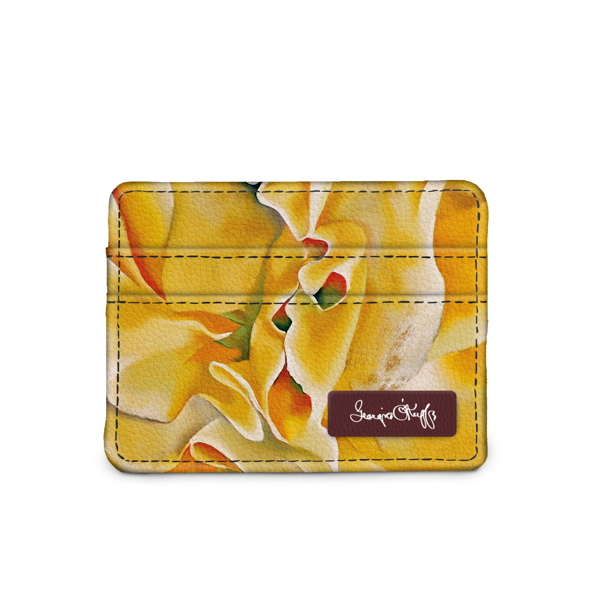 Georgia O'Keeffe Sweet Pea slim wallet