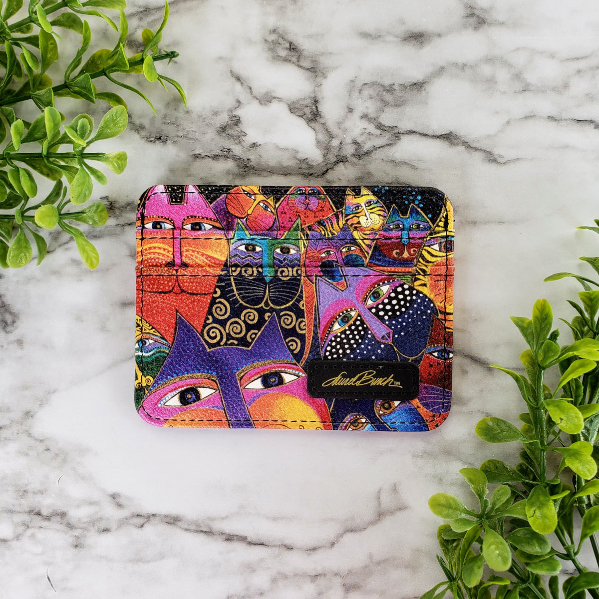 Laurel Burch Fantasticats Slim Wallet