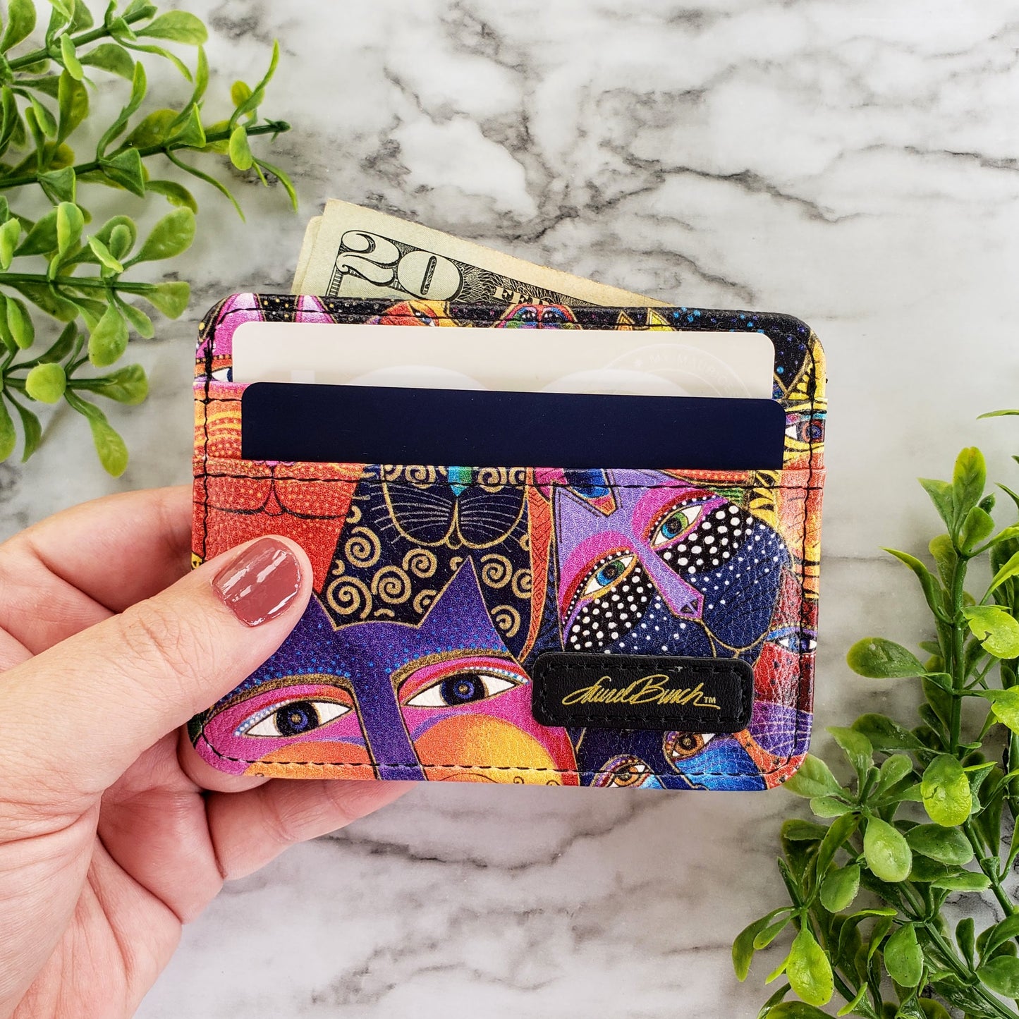 Laurel Burch Fantasticats Slim Wallet