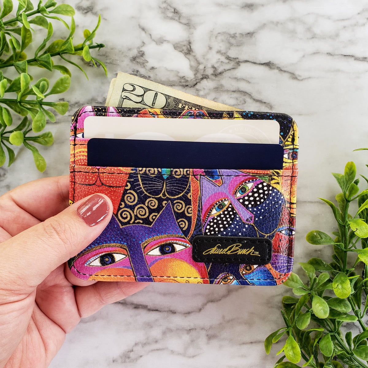 Laurel Burch Fantasticats Slim Wallet