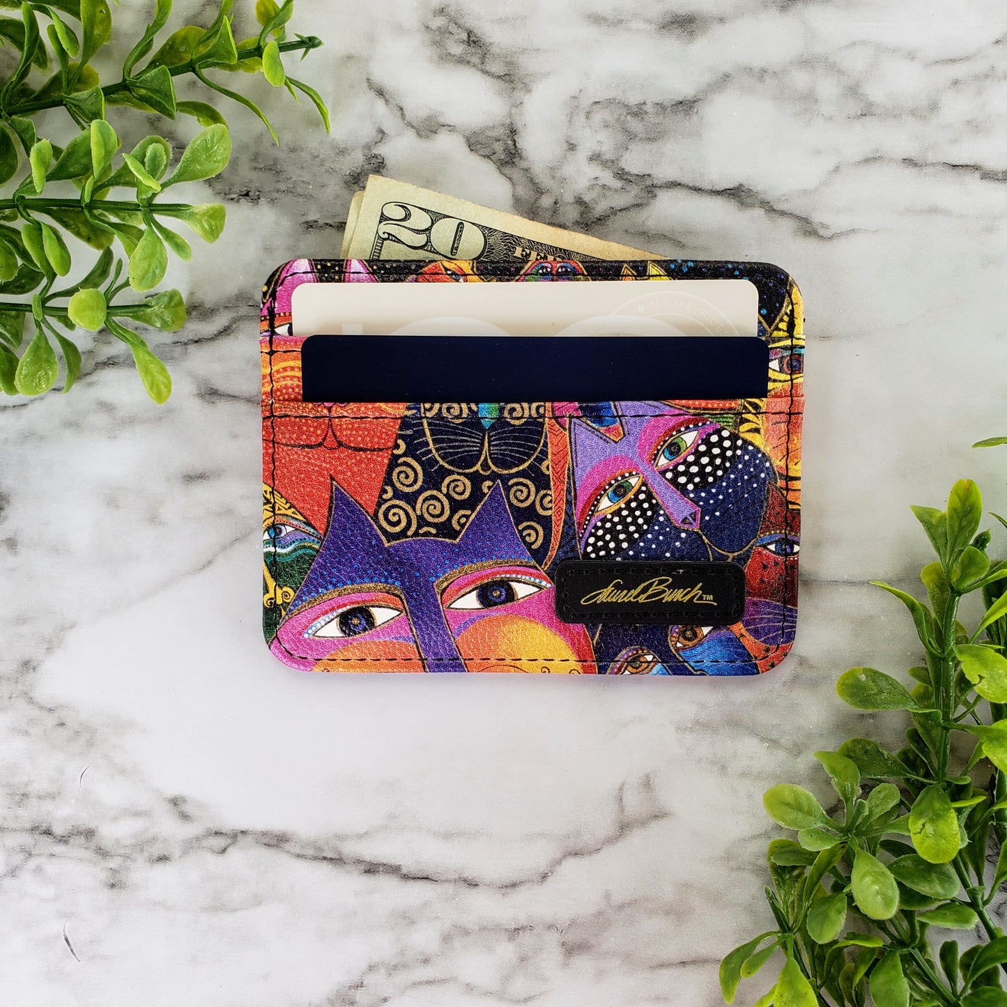 Laurel Burch Fantasticats Slim Wallet