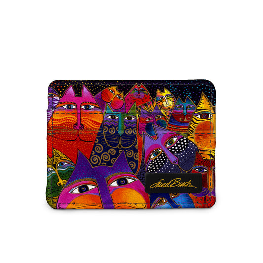 Laurel Burch Fantasticats slim wallet
