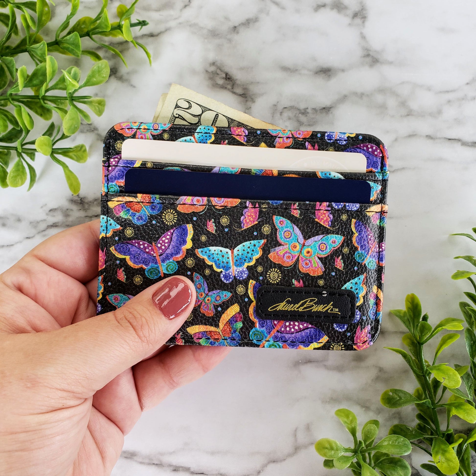 Laurel Burch Mariposas Slim Wallet