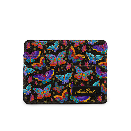 Laurel Burch Mariposas butterfly slim wallet