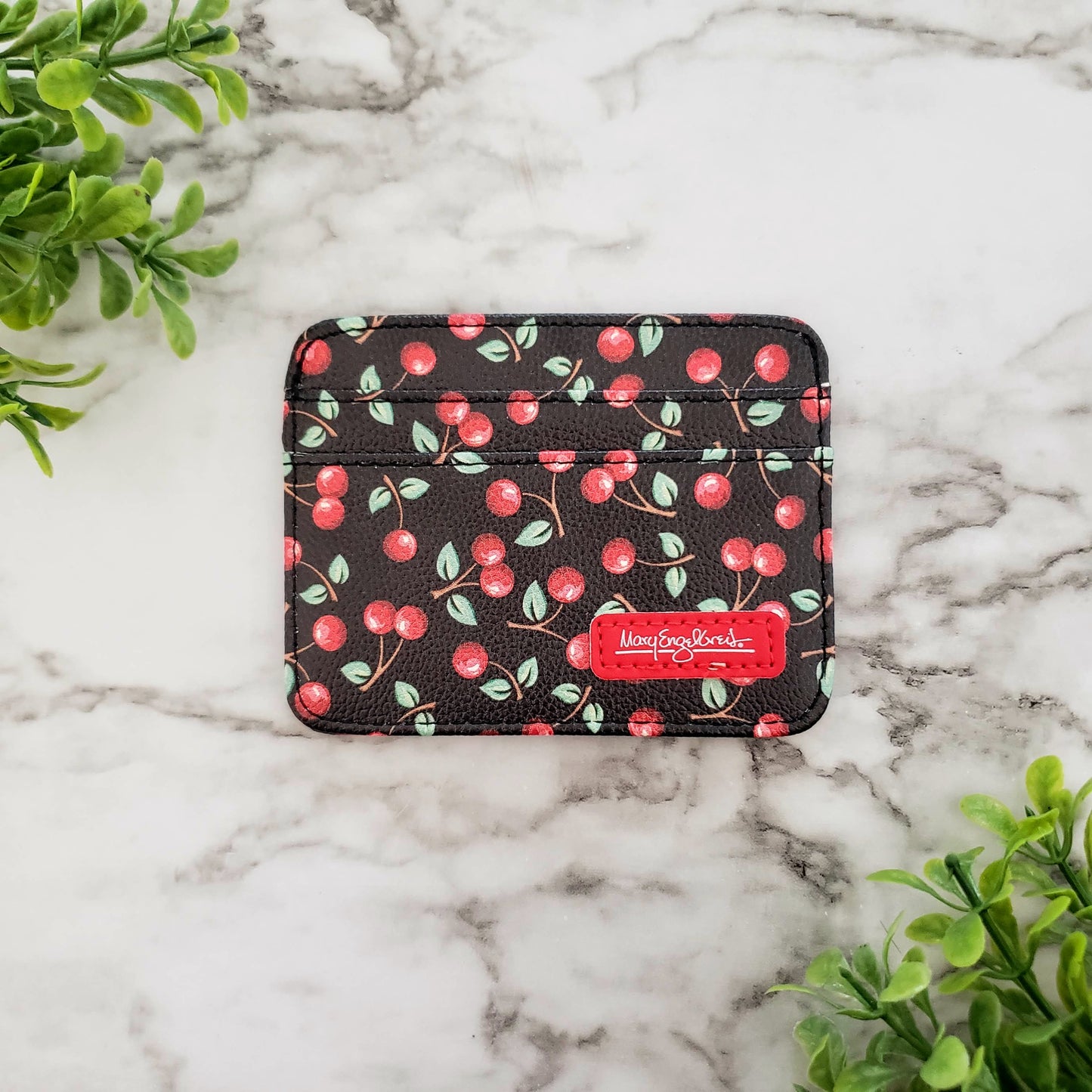 Mary Engelbreit Cherries Slim Wallet