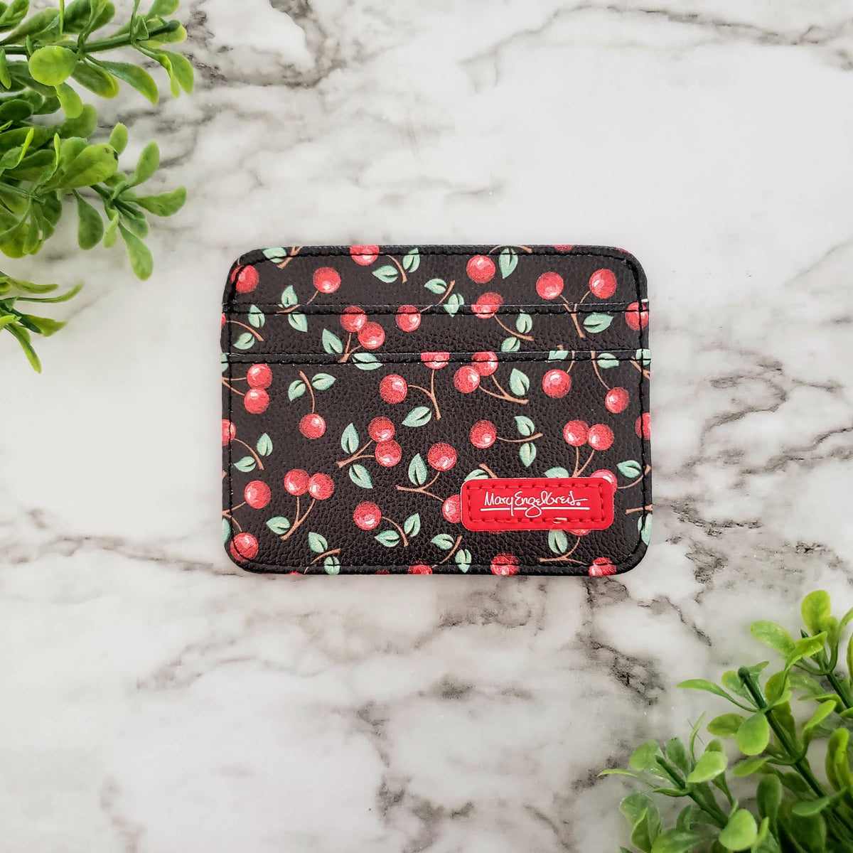Mary Engelbreit Cherries Slim Wallet