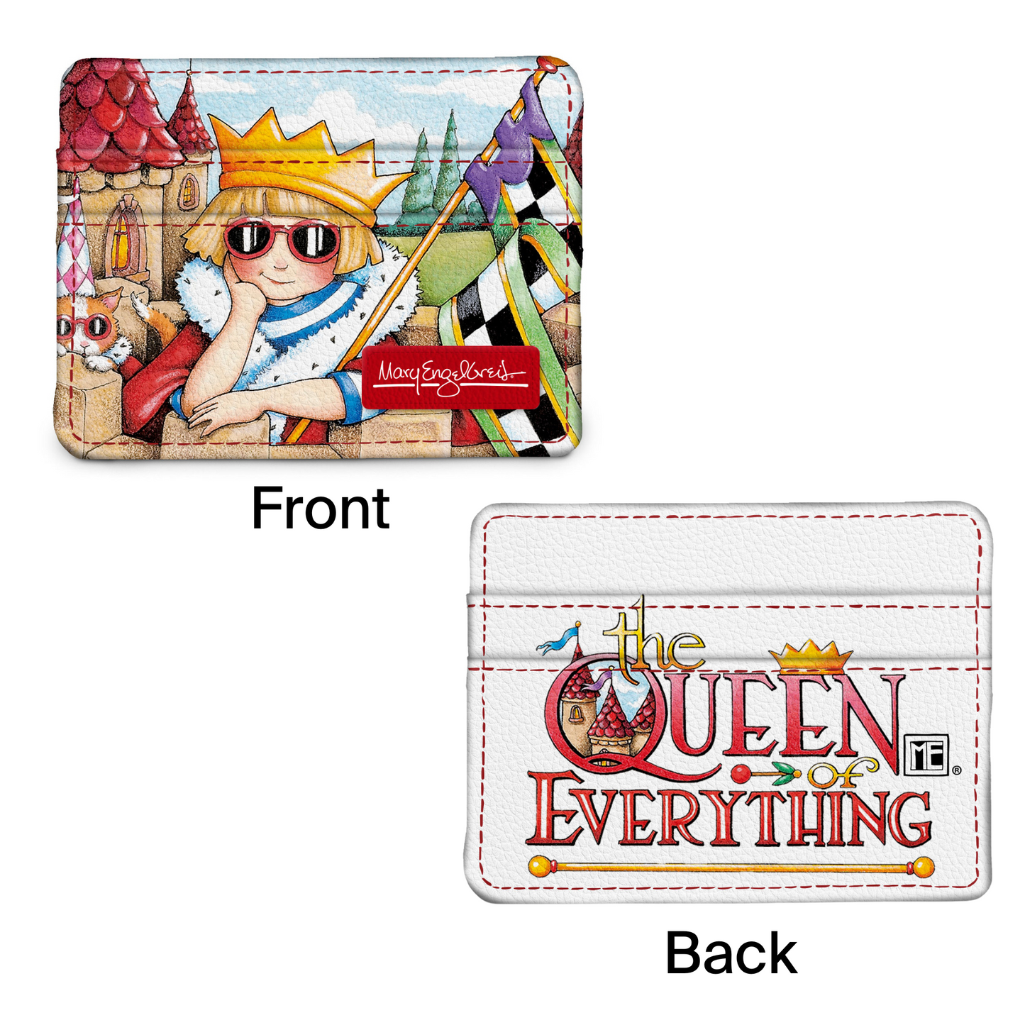 Mary Engelbreit Queen of Everything slim wallet
