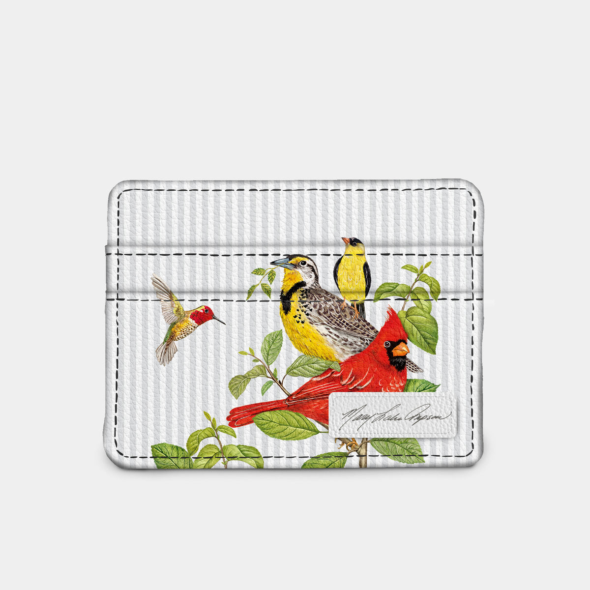 Mary Lake-Thompson Birds Slim Wallet — SKU 82043