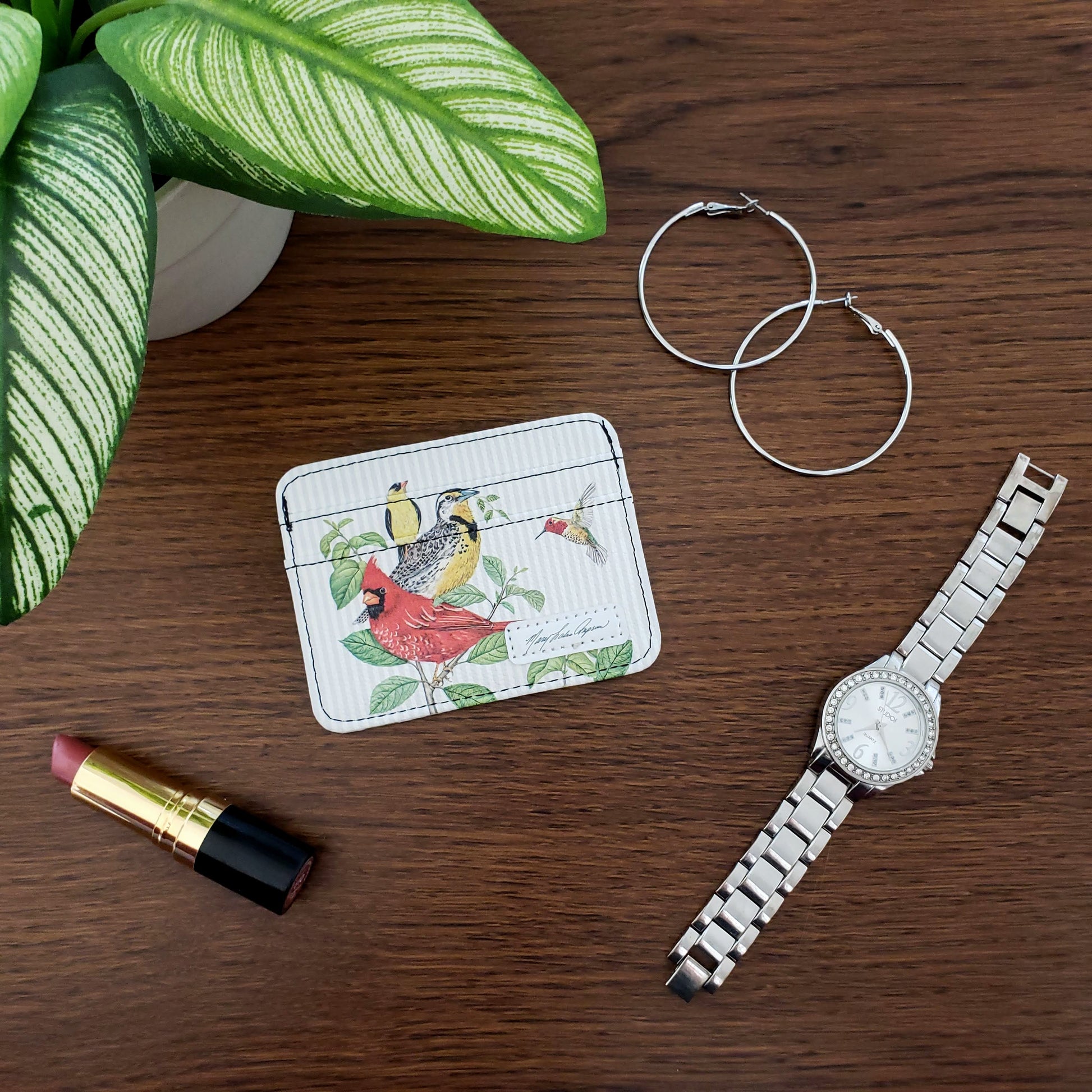 Mary Lake-Thompson Birds Slim Wallet