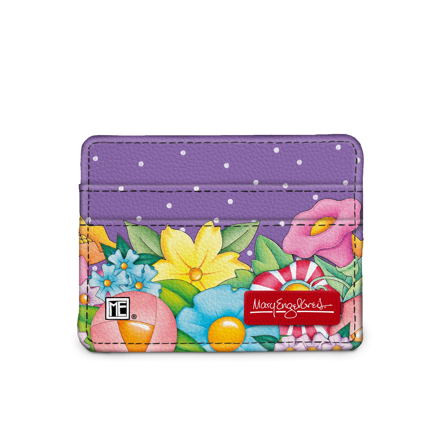 Mary Engelbreit Floral Garden slim wallet