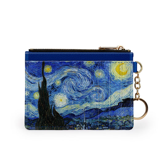 Van Gogh Starry Night keychain wallet