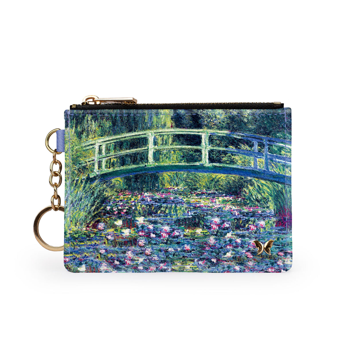 Monet Japanese Bridge Keychain Wallet