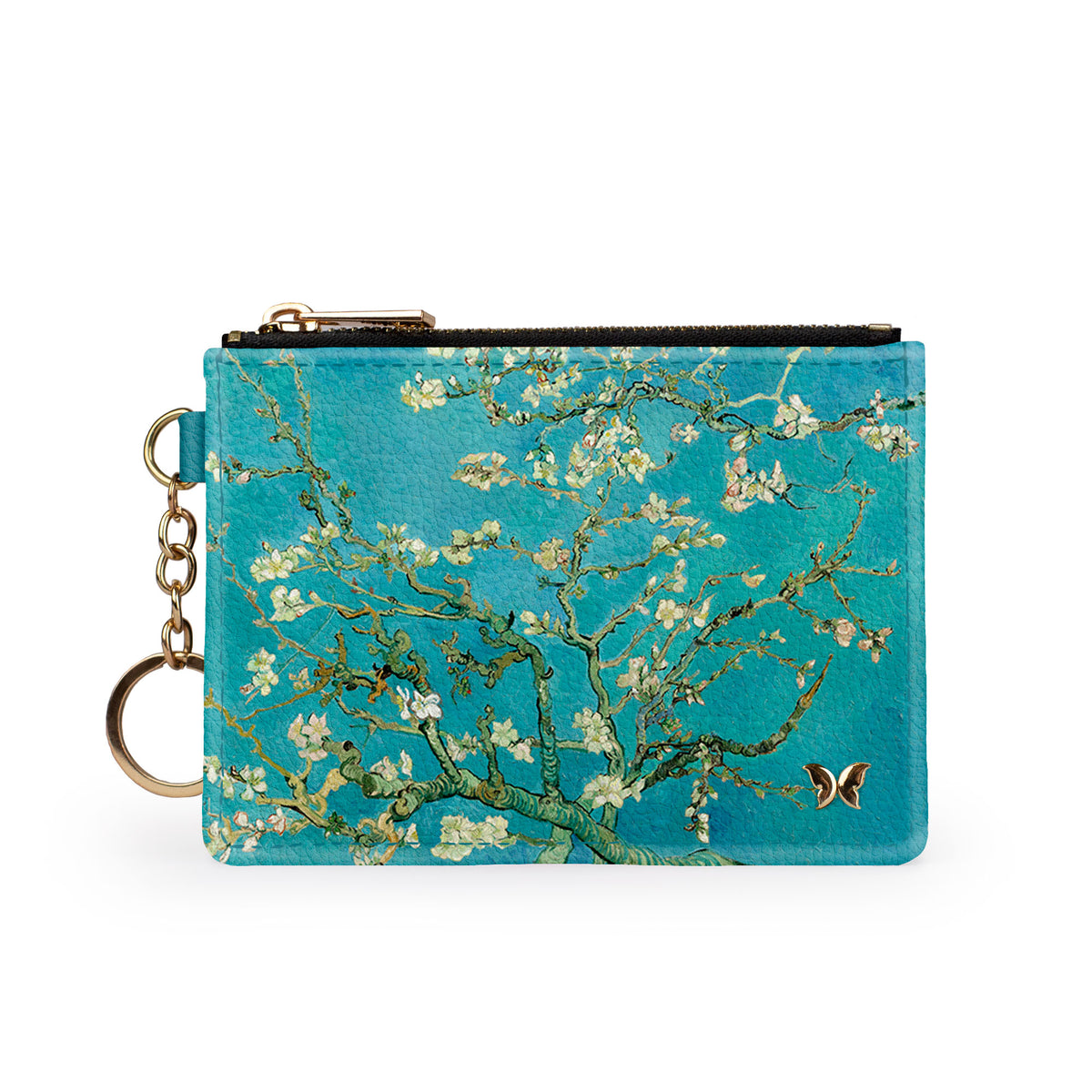 Van Gogh Almond Blossom Keychain Wallet