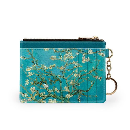 Van Gogh Almond Blossom keychain wallet