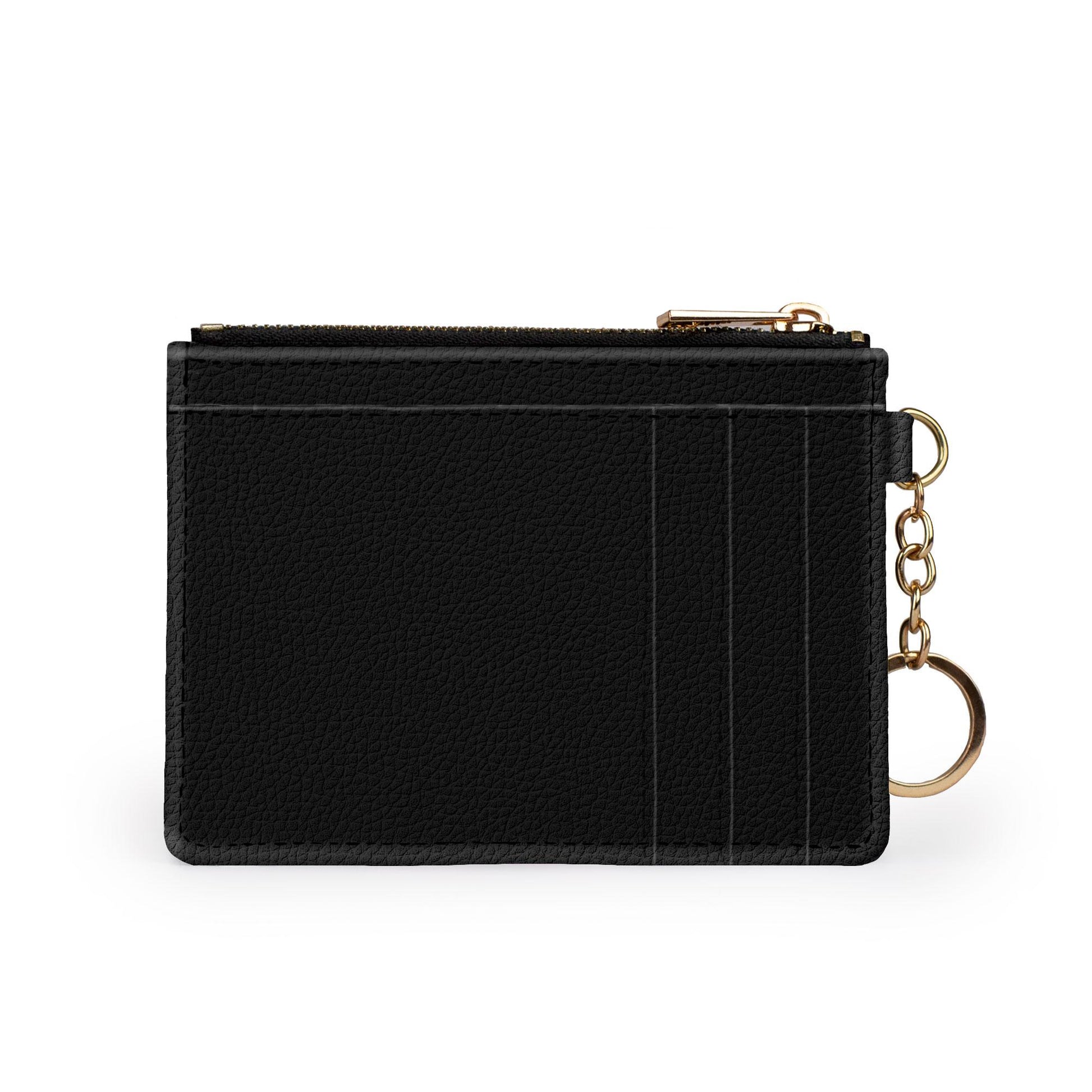 Obsidian black keychain wallet