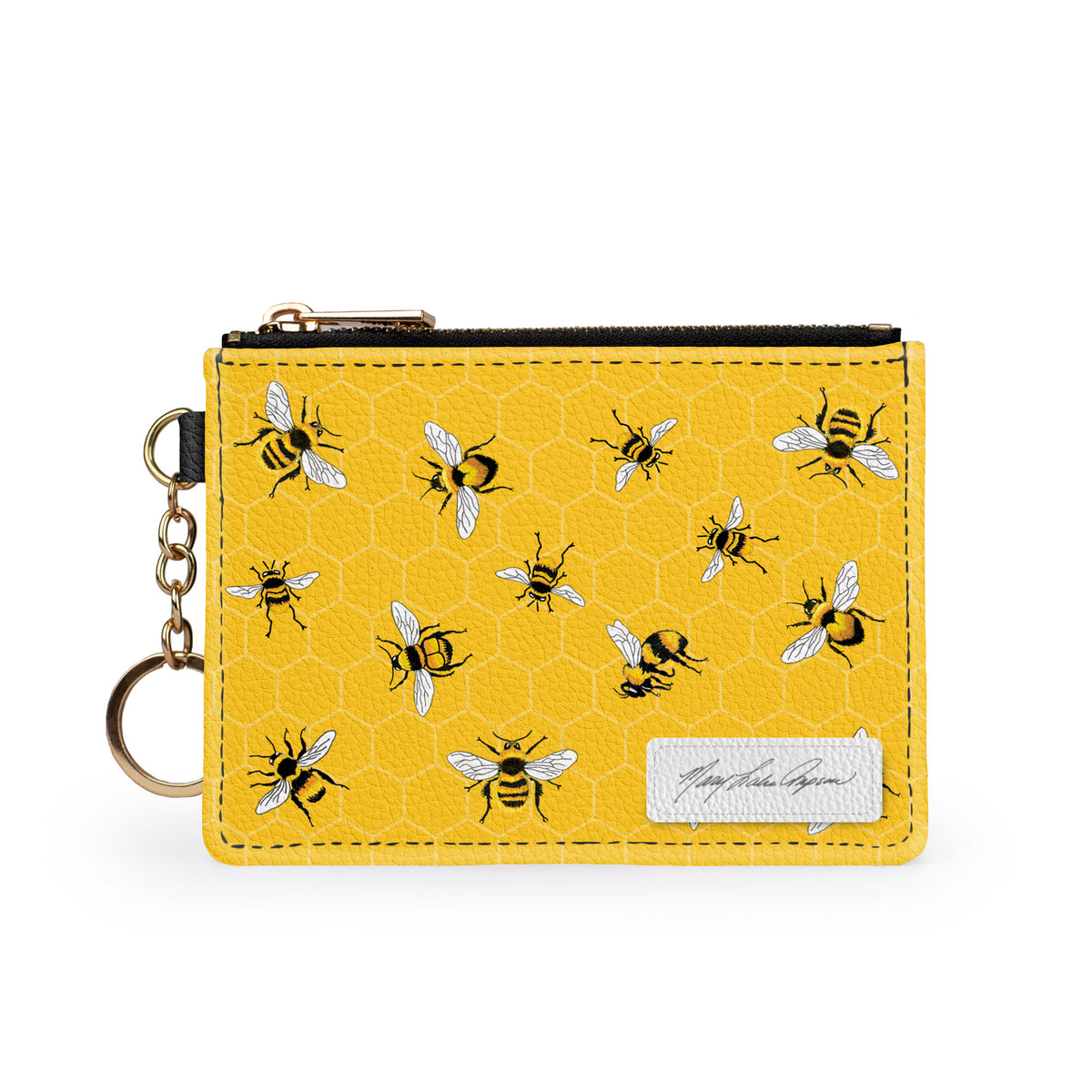 Mary Lake-Thompson Bees Keychain Wallet
