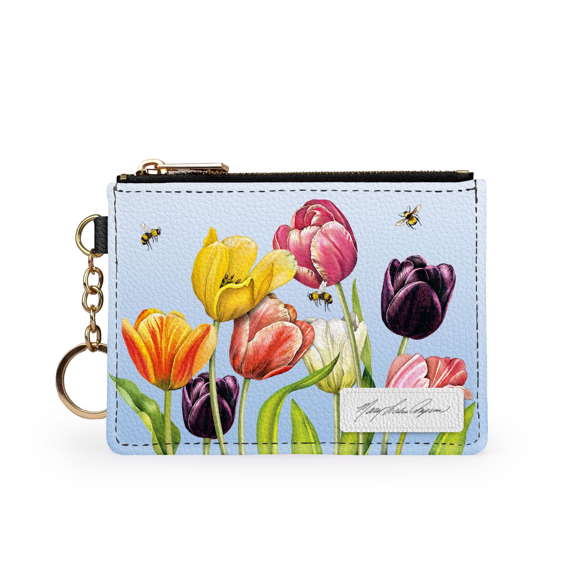 Mary Lake-Thompson Tulips Keychain Wallet