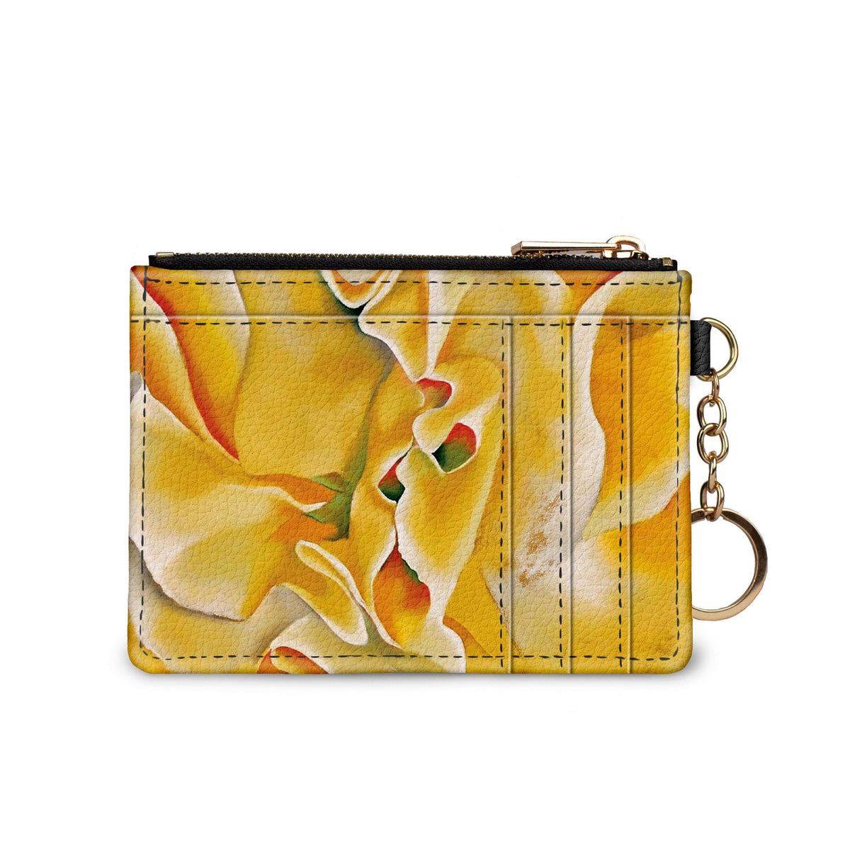 Georgia O'Keeffe Sweet Pea keychain wallet