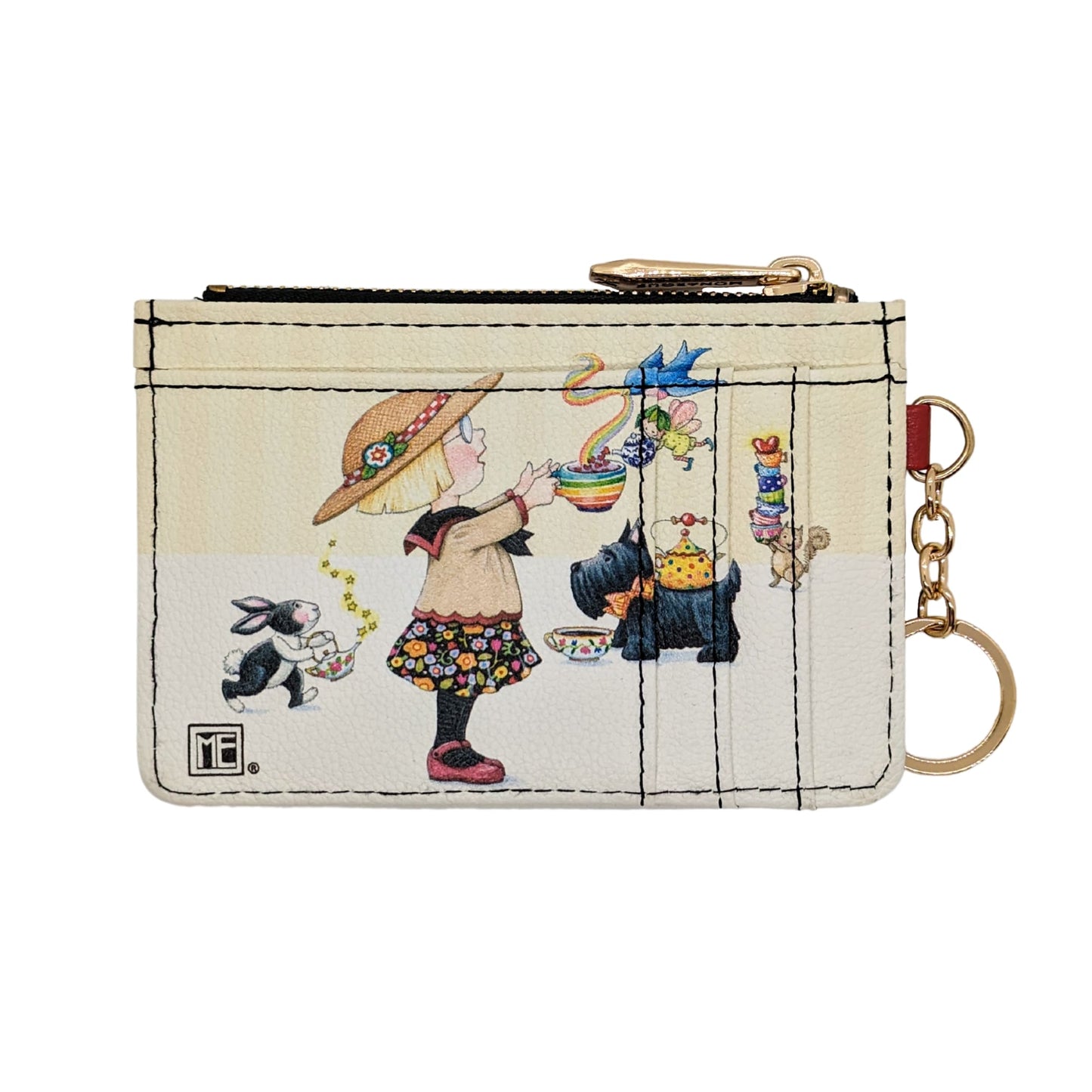 Mary Engelbreit Today keychain wallet