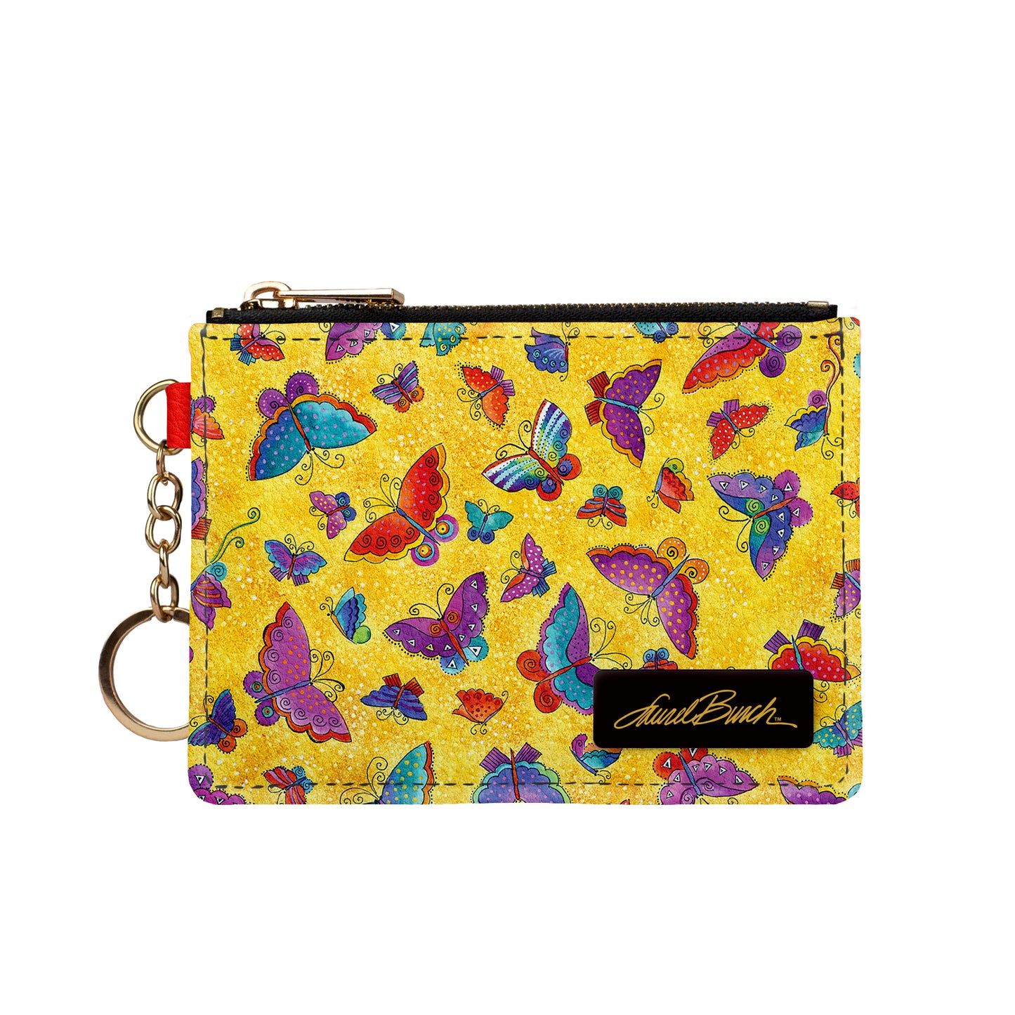Laurel Burch Flutterbyes Keychain Wallet